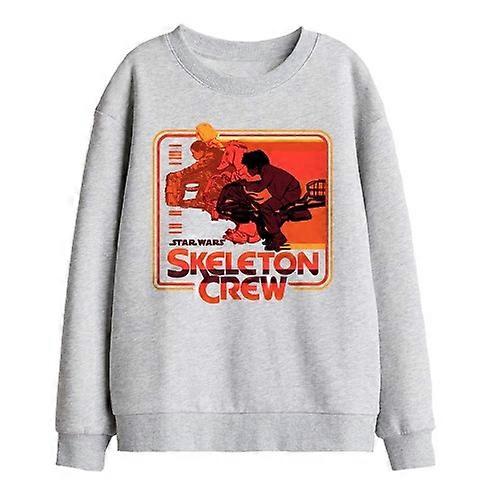 Star Wars: Skeleton Crew Childrens/Kids Retro Badge Sweatshirt