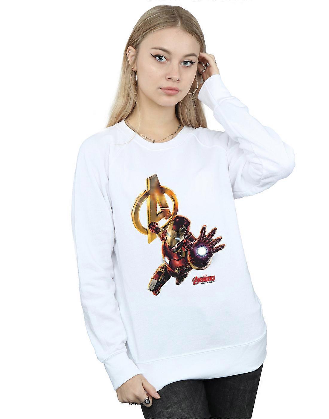 Marvel Women's Iron Man Pose Sweatshirt