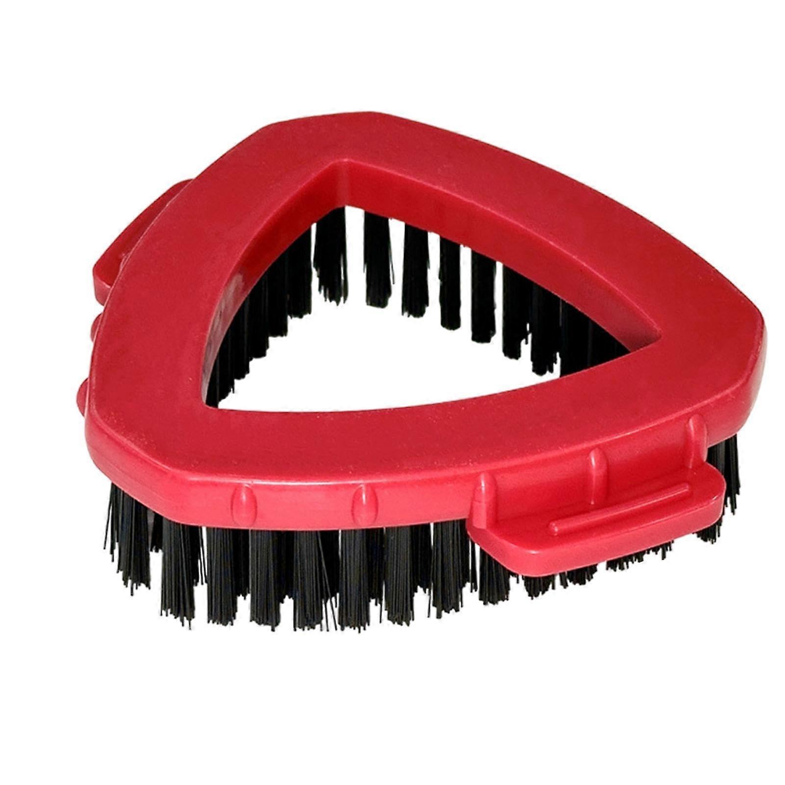 Tile Cleaning Brush with Triangular Head for Bathroom and Kitchen Floors, Sink and Bathtub