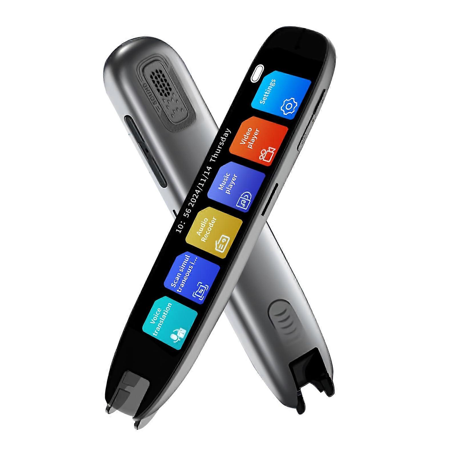 Language Translator Pen with Smart OCR Scanner, RealTime Translation for 142 Languages, Touch Screen