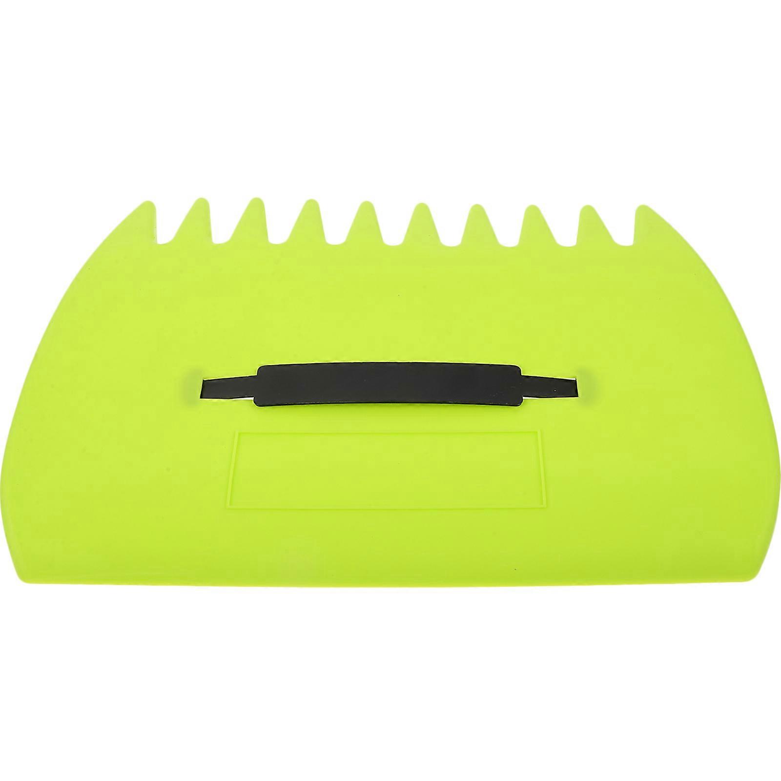 Handheld Garden Rake Tool Leaf Rake for Weed Cleaning 1Pcs Green