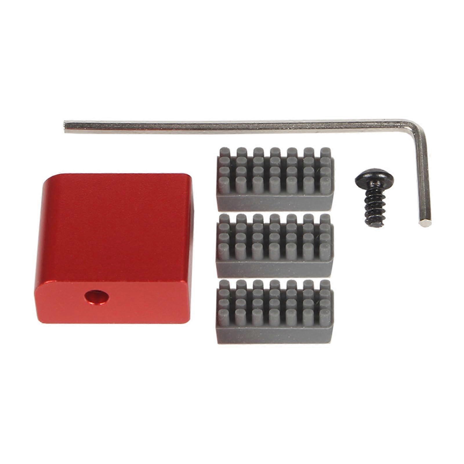 3D Printer Nozzle Cleaning Brush and Metal Stabilizer Block for Lab P1 Improves Print Precision