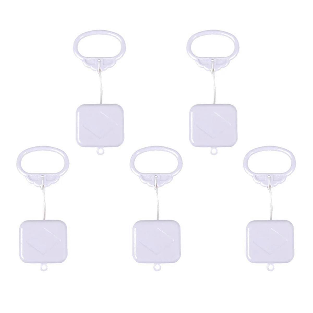 5Pcs Pull String Cord Music Box Waterproof Pull String Music Box with Classic Lullaby Melody Wind Up