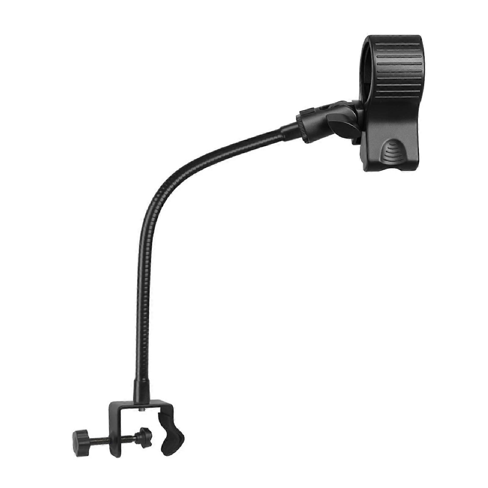 Secure Clamp Microphone Stand Arm Adjustable for Securedly Mount Various Devices Applications Multicolor