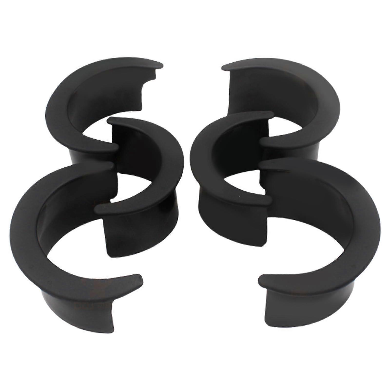 6PCS Heavy Duty Pool Table Pockets Set with Large Capacity Storage for Easy Ball Retrieval