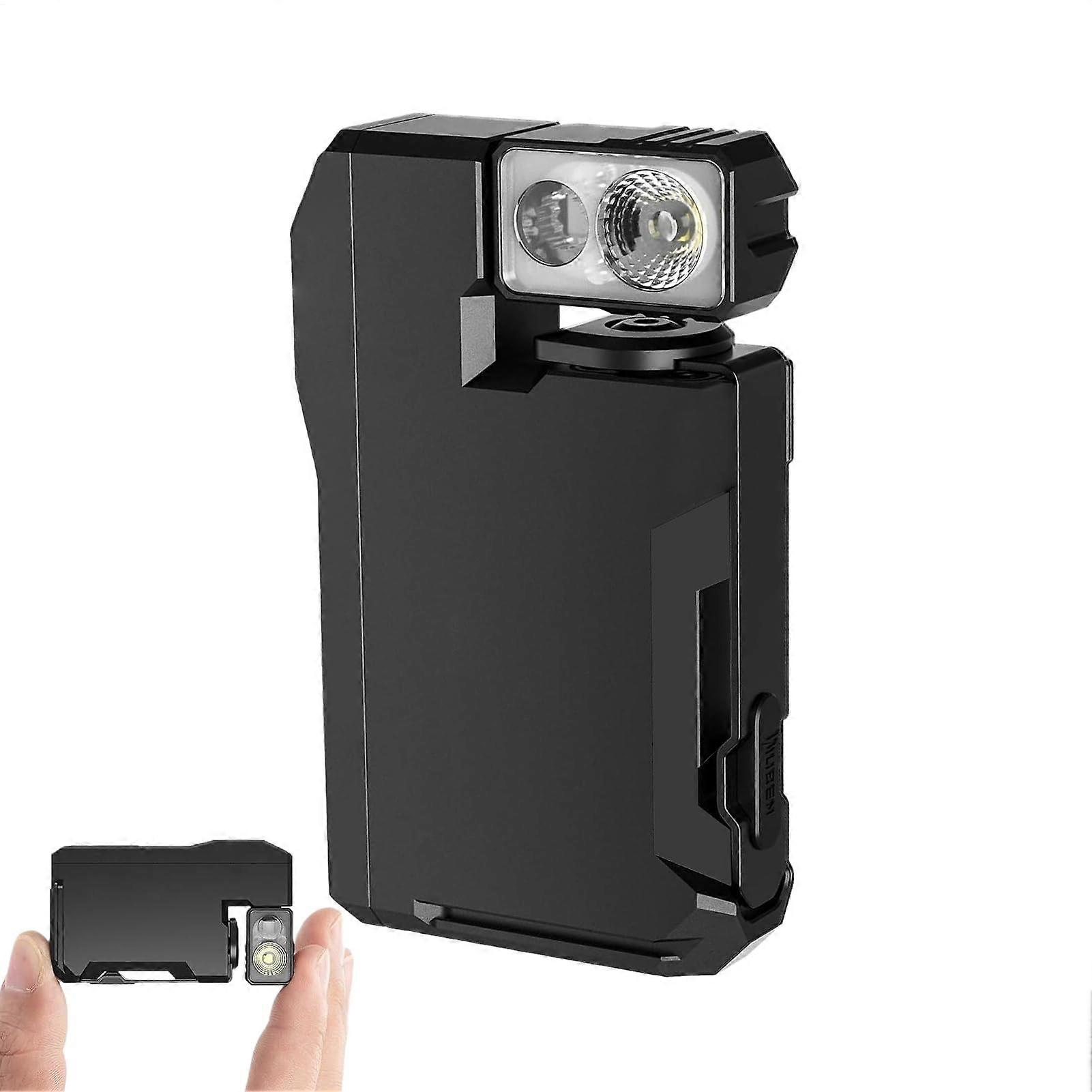 Magnetic Flashlight  Lumen LED with Hands Mount for Camping Hiking Outdoor Use