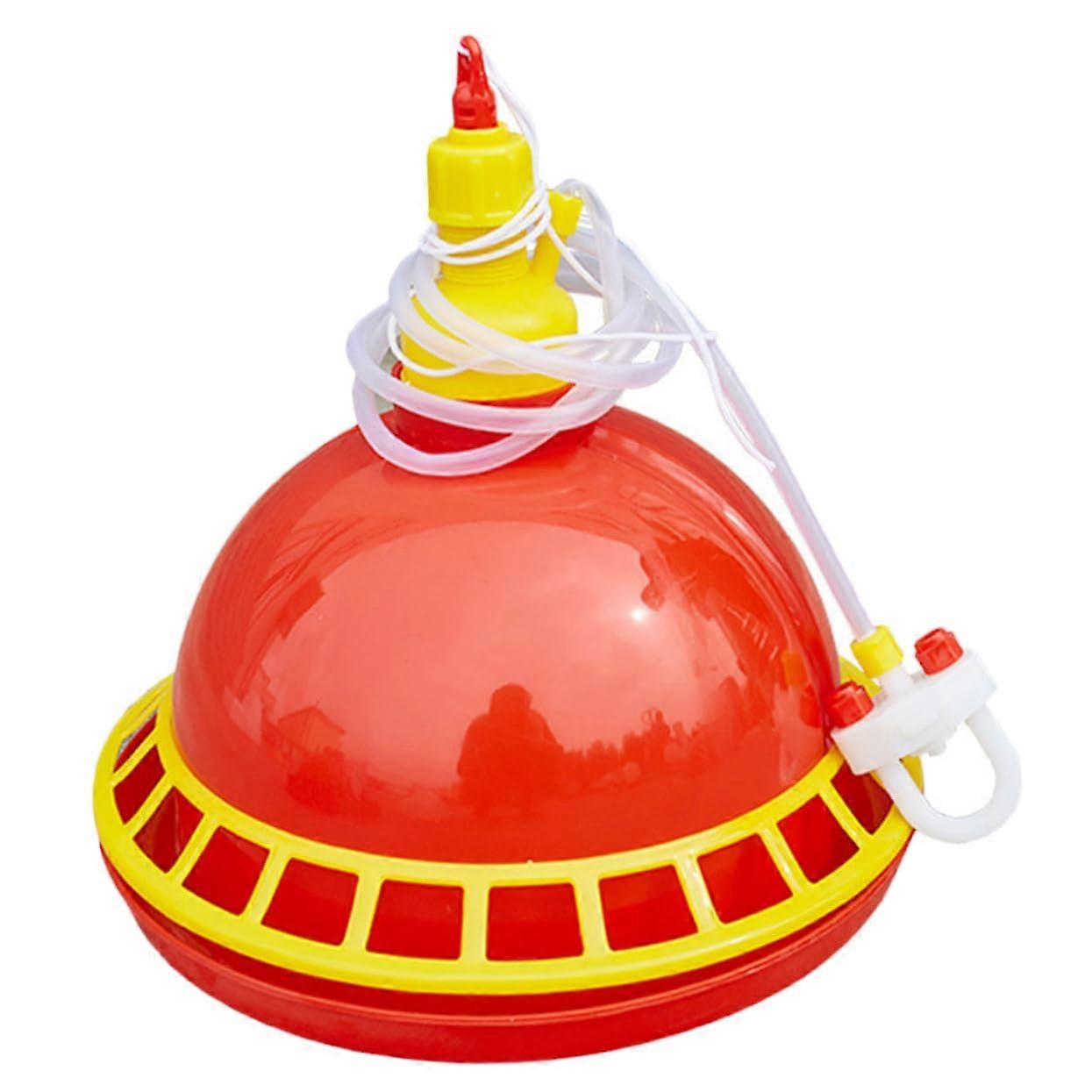 Automatic Poultry Feeder and Waterer Kit for Chickens Ducks Geese Easy Clean Durable Farm Use