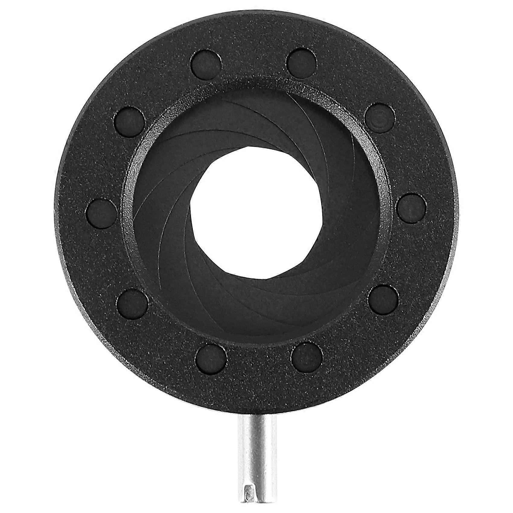 Manual Adjustable Mechanical Iris Diaphragm Iris Diaphragm for Digital Camera Microscope Iris Lens