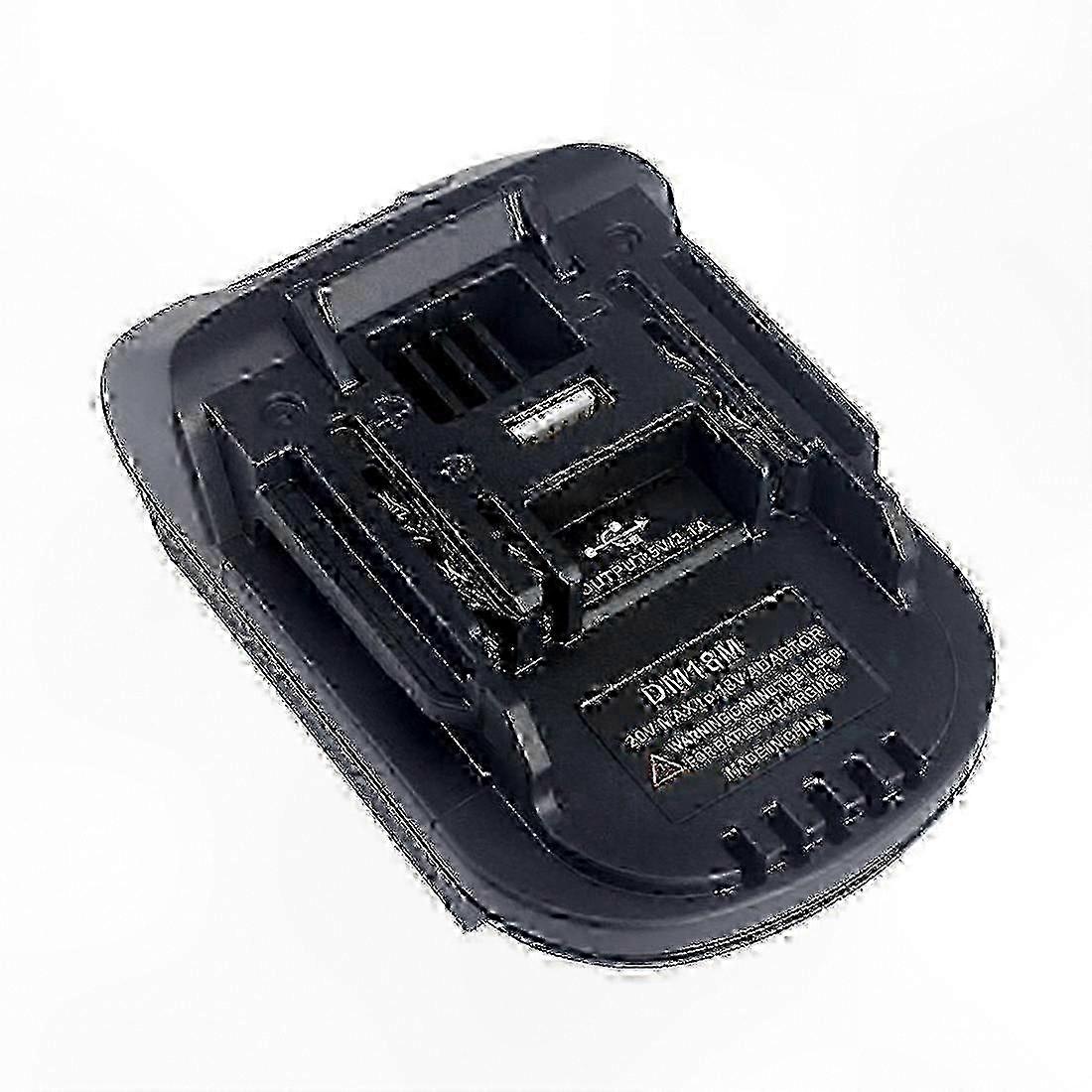Adapter for 18V and 20V Power Tools Compatibility with Multiple Battery Systems