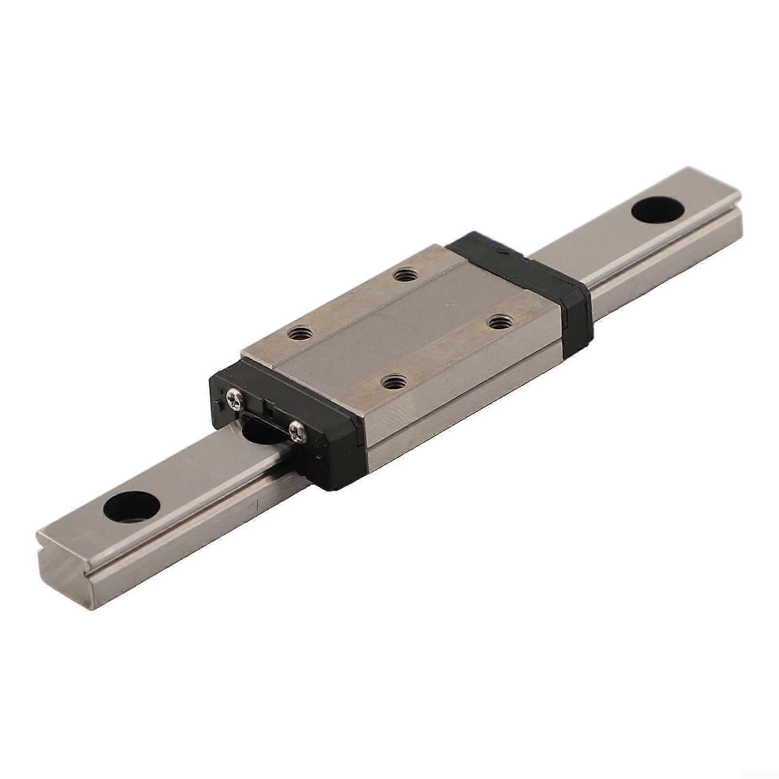 MGN9H Linear Rail Guide with Slider for 3D Printer, Precise Smooth Motion, 10cm Durable Steel
