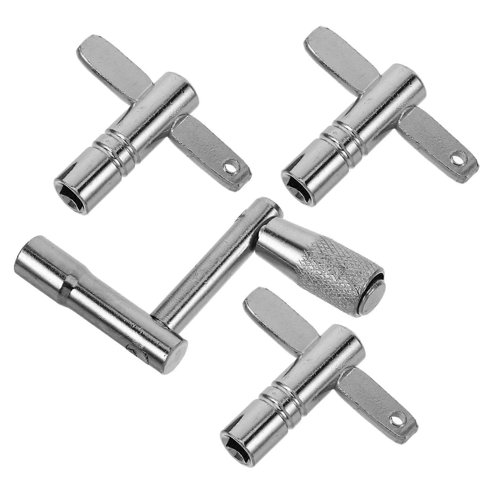 Drum Tuning Key with Precise Control,  Tension Percussion Tool, Durable Metal 1/4 Inch