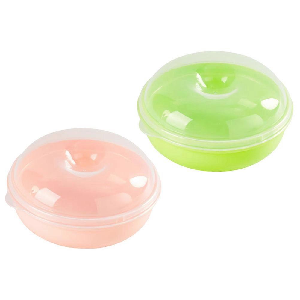 Sealed Bread Container For Households Simple Style Moisture-Resistant Storage 2Pcs