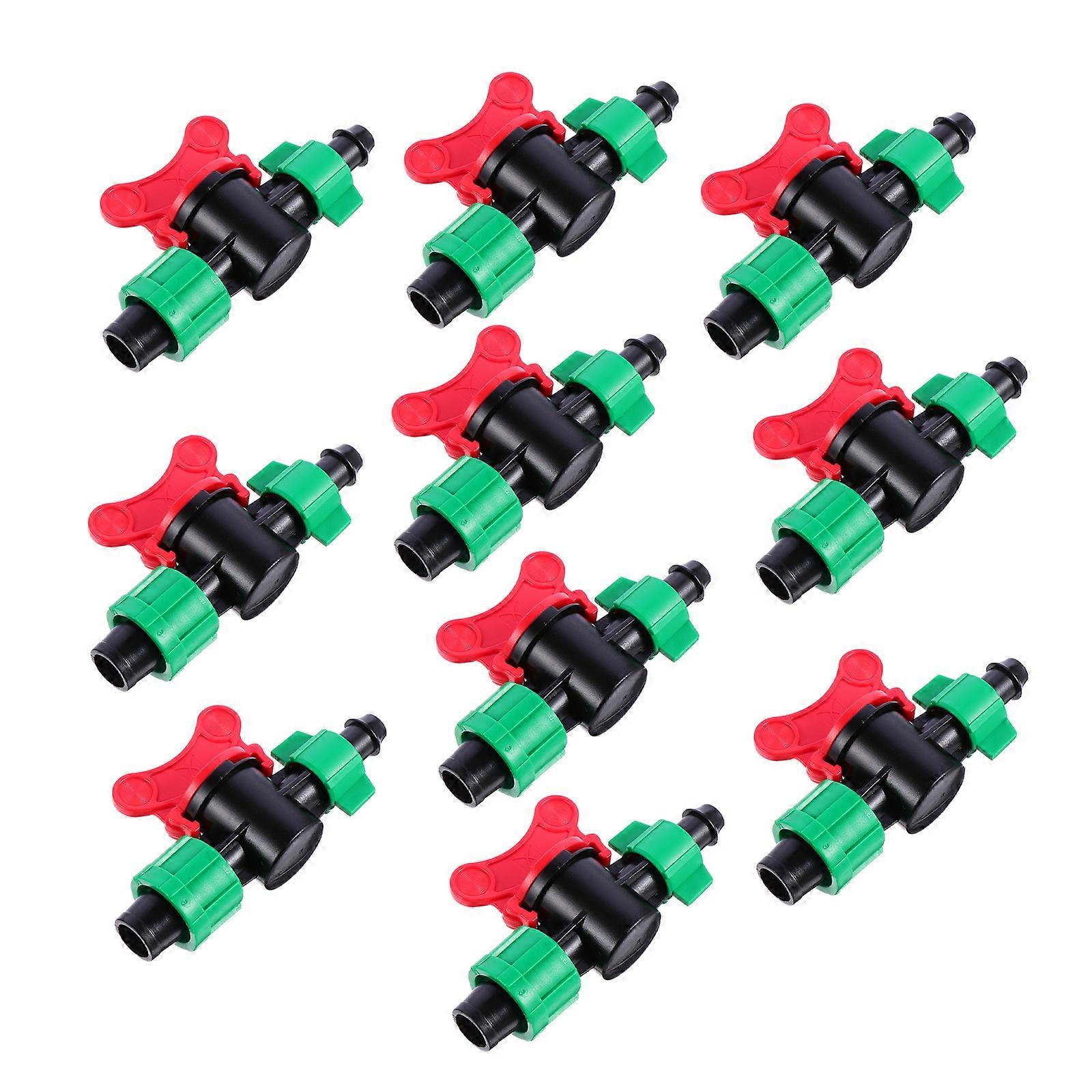 10Pcs Hose Connector Irrigation Valve for Irrigation Use