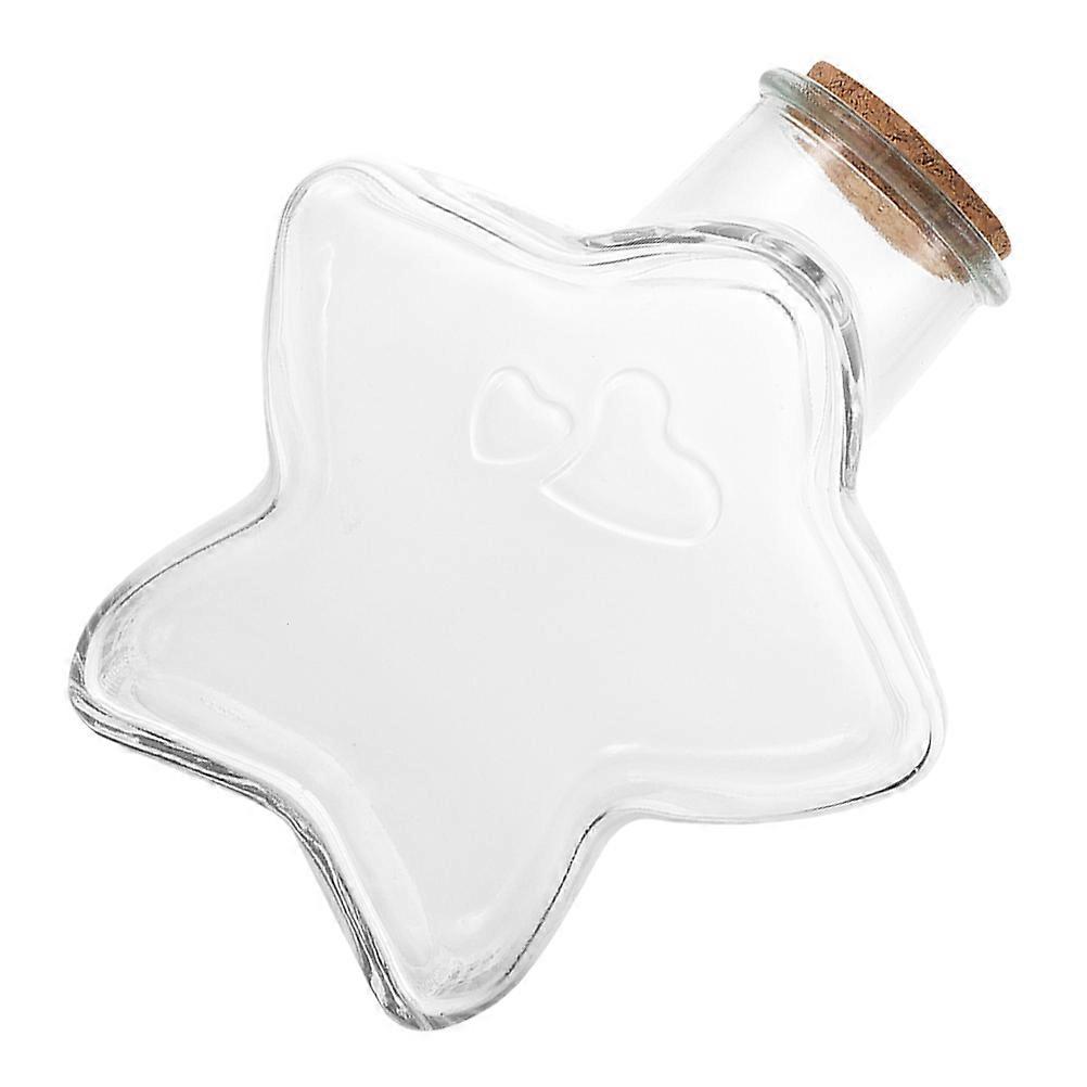 Empty Wishing Bottle Glass Miniature for DIY Craft