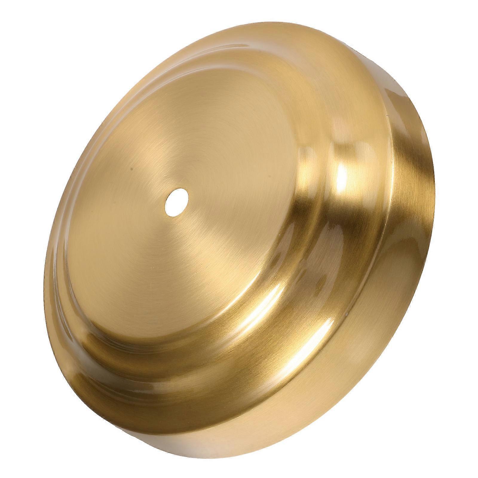 Copper Table Lamp Base for DIY 4Pcs Round Base Replacement Table Light