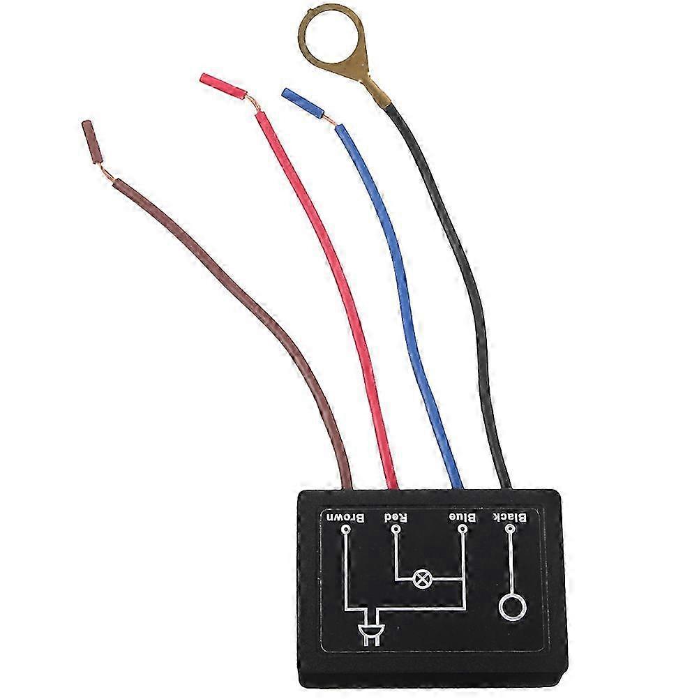 Touch Sensor Dimmer Switch Replacement for Table Lamp, ABS Dimmable, 110-230V