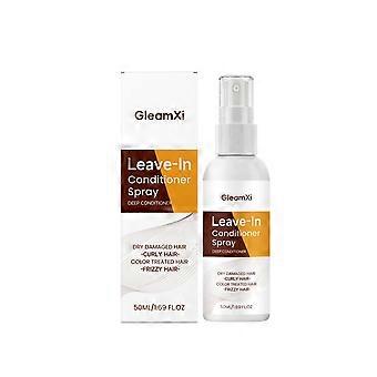 Leave-In Conditioner Spray  Batana Oil & Rosemary Peptide Formula, Deep Hydration for Dry/Curly/Frizzy Hair, Color-Treated Safe, Travel-Size 50ml for 