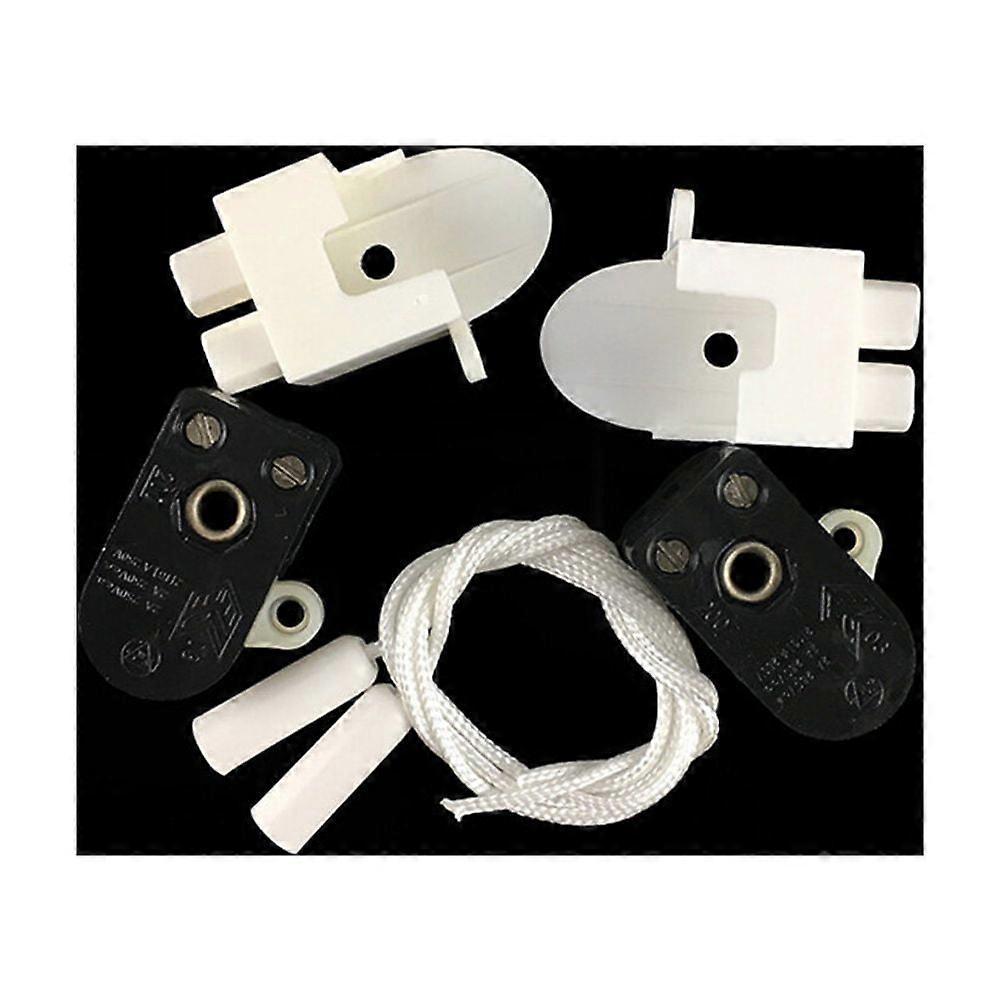2 Pcs Light Fixture Wire Lamp Cord Pull Switch Easy Installation