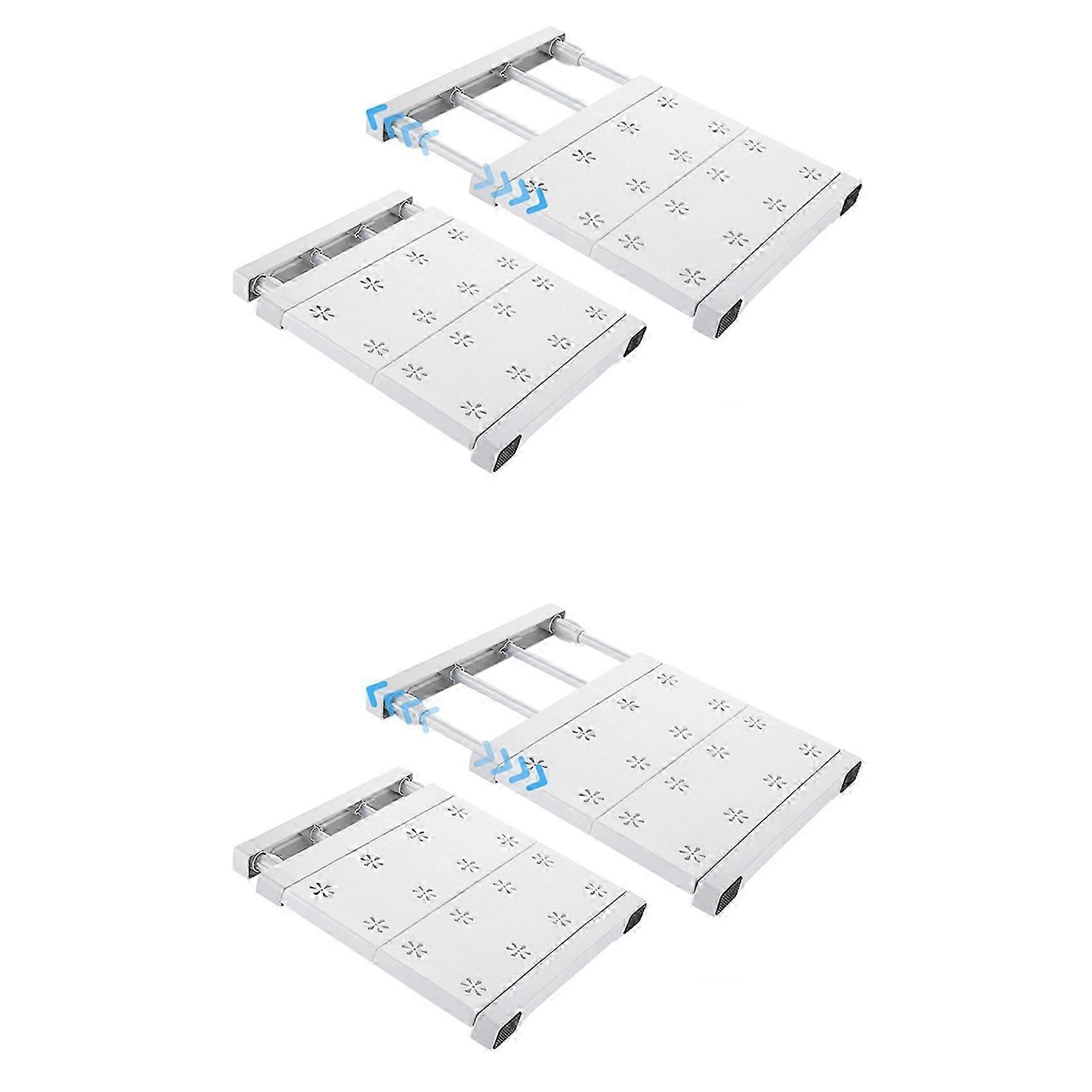2 Pcs Adjustable Locker Shelf Organizer Divider