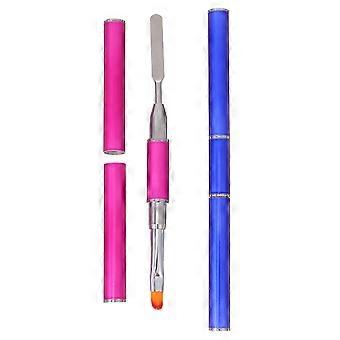 Maniküre-Werkzeug, doppelseitiger Nagelkunststift für Salons, 2 Stück
