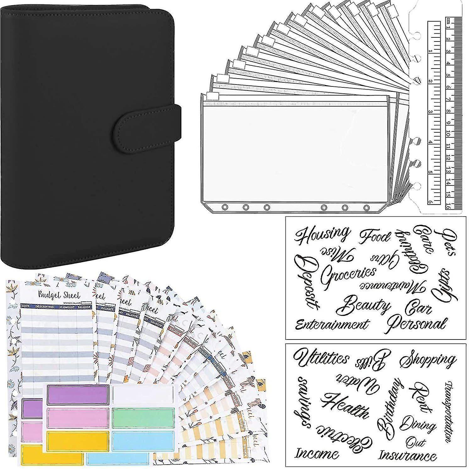 Budget Planner Cash Binder Envelope