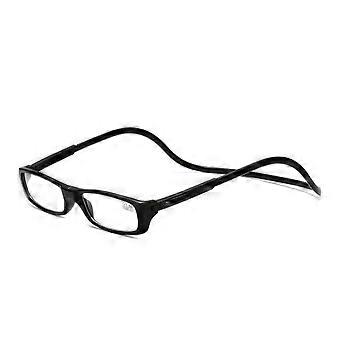 Óculos de leitura para computador com suporte para o pescoço, para uso durante todo o dia, com pontos de ancoragem ajustáveis, hastes traseiras intercambiáveis, lentes magnéticas e filtro anti-luz azul.
