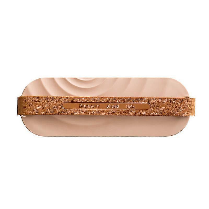 Home Bathroom Wall Mount Self-adhesive Slipper Storage Bracket