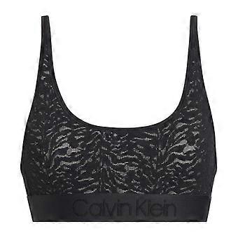 Soutien-gorge ajustable en nylon imprimé zèbre Calvin Klein pour femme