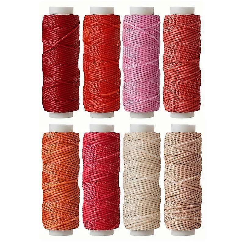 Waxed Polyester Cord, Braided Thread for Bracelet Making & DIY Crafts