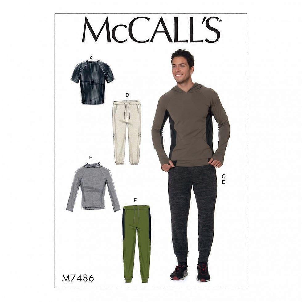 McCalls Sewing Pattern 7486 Men 46-48-50-52-54-56