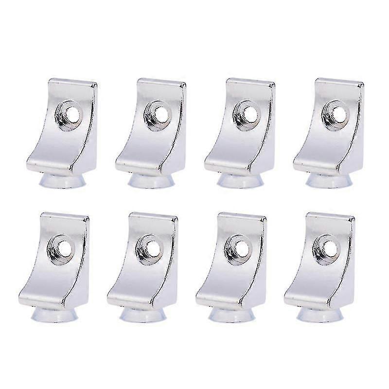 8pcs Storage Hooks, Shelf Support Plate Bracket