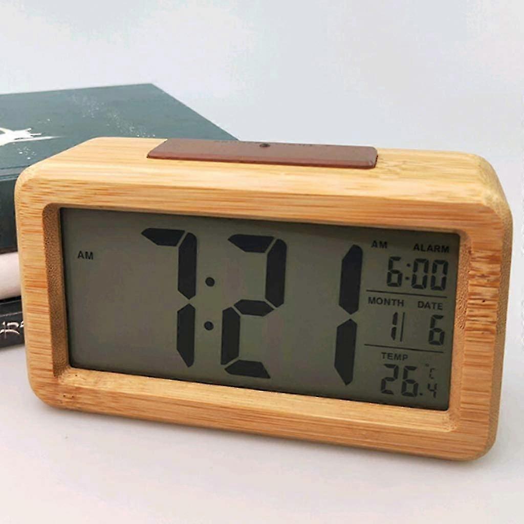 Digital Alarm Clock Table Waterproof Alarm Clock With Thermometer