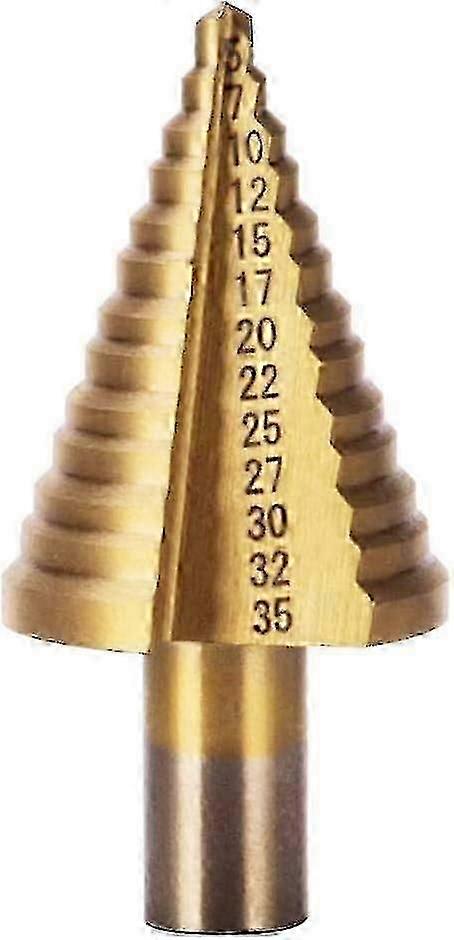 Titan Step Drill Bits with Countersinks and Stepped Spiral Grooves for Precision