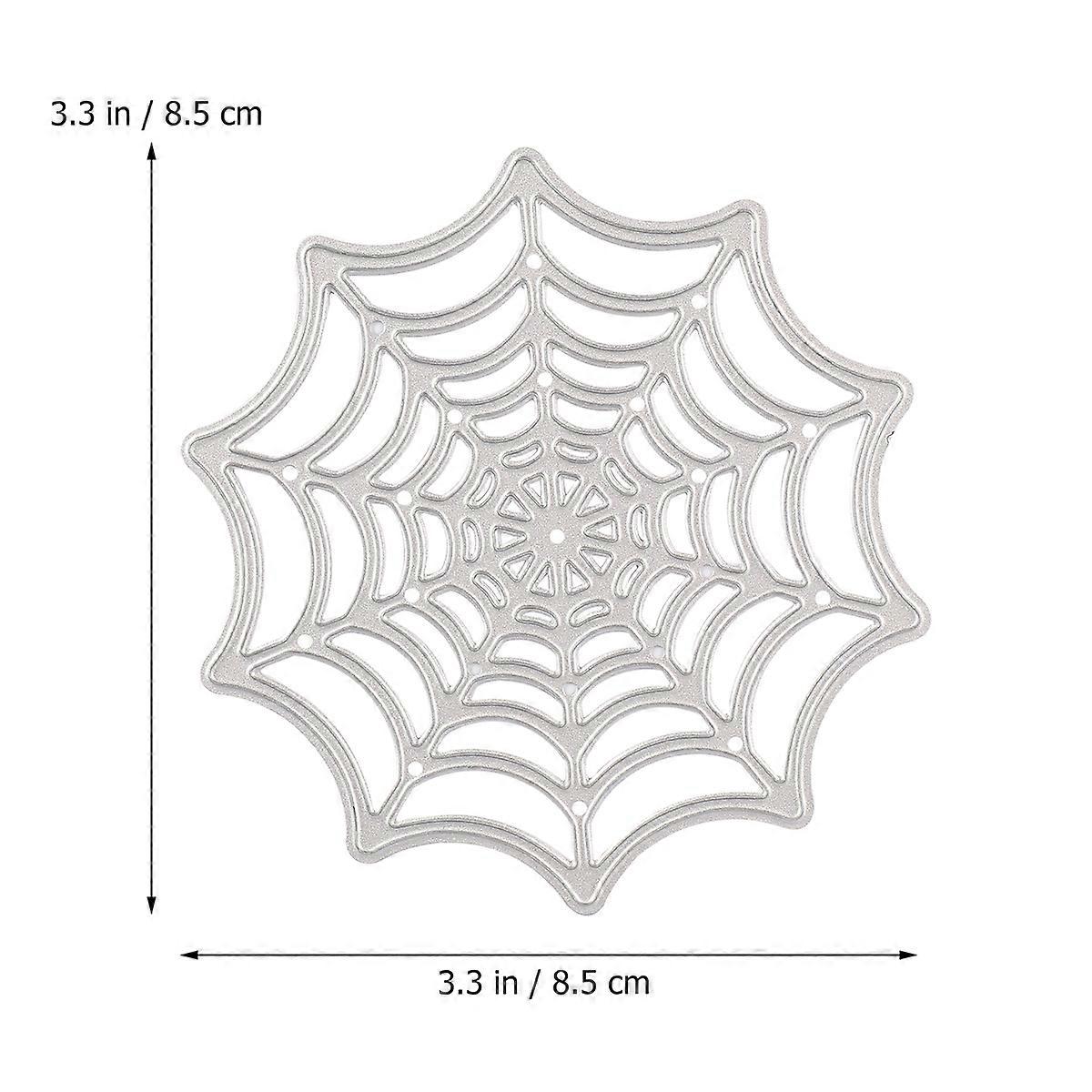 Cutting Dies DIY Stencil Template Mould Spider Web Pattern Embossing Stencil
