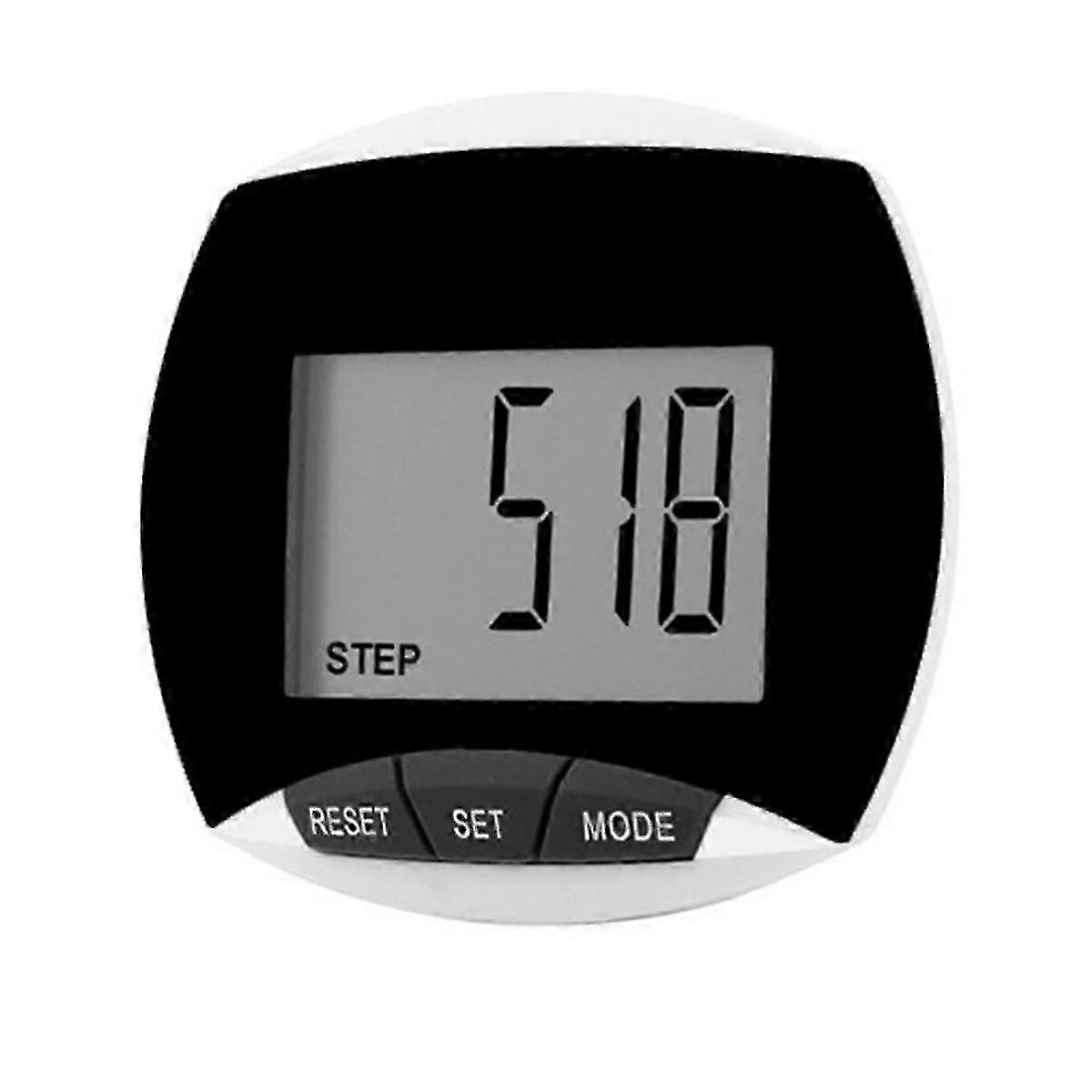 Senior Pedometer Step Counter - Accurate Electronic Step Tracker compatible with Walking & Running