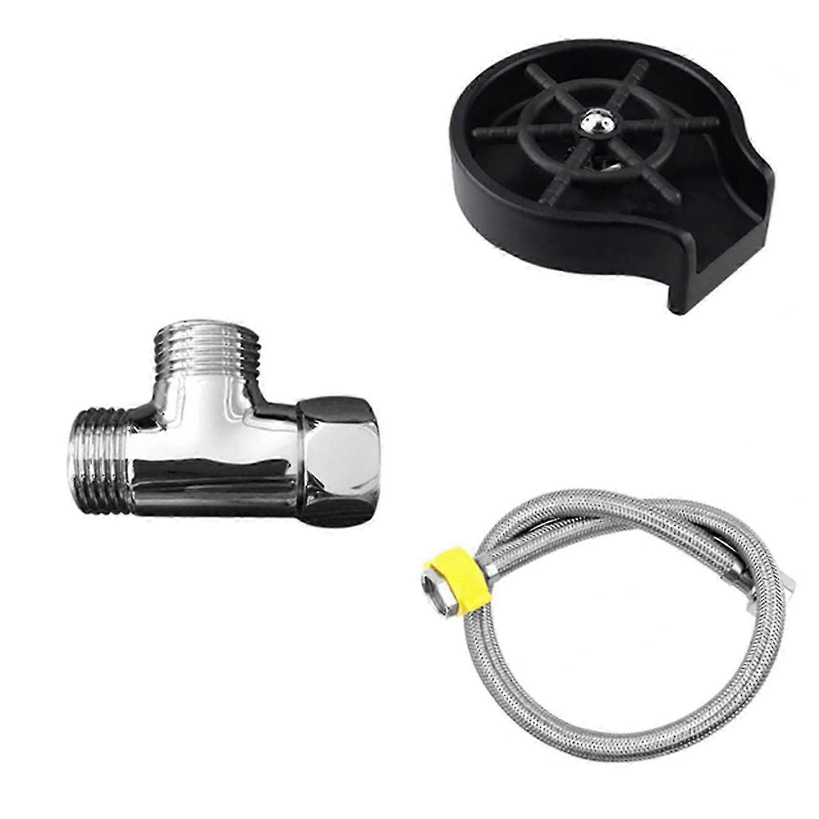 Glass Rinser Cleaning Tool Set Multipurpose Automatic Cup Washer Practical Kitchen Gadgets Easy