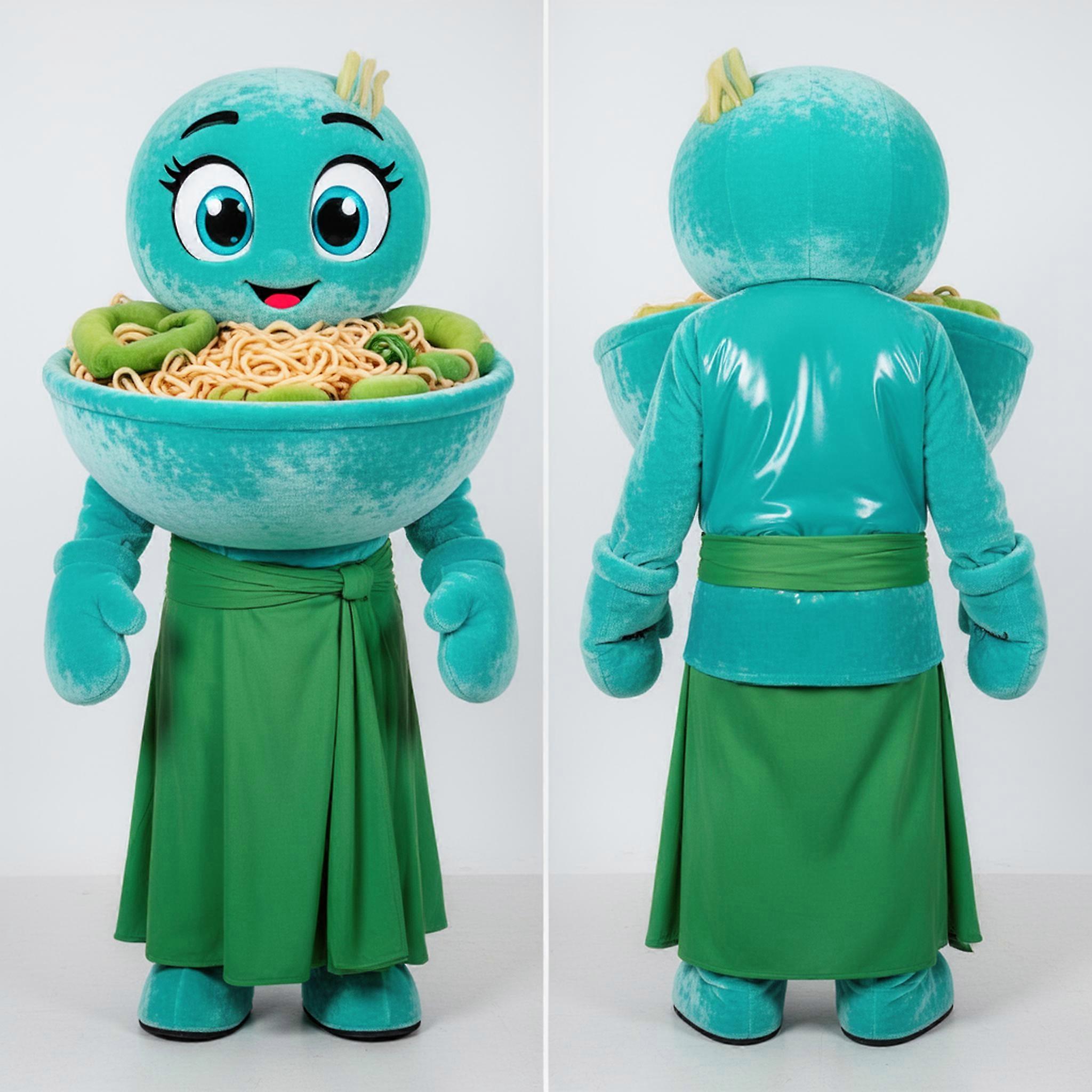 MASTICOT Turquoise Padded Pho Mascot
