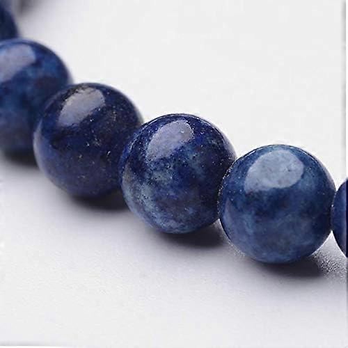 1Pc Lazuli Round Beaded Stretch Bracelets 56mm 56mm