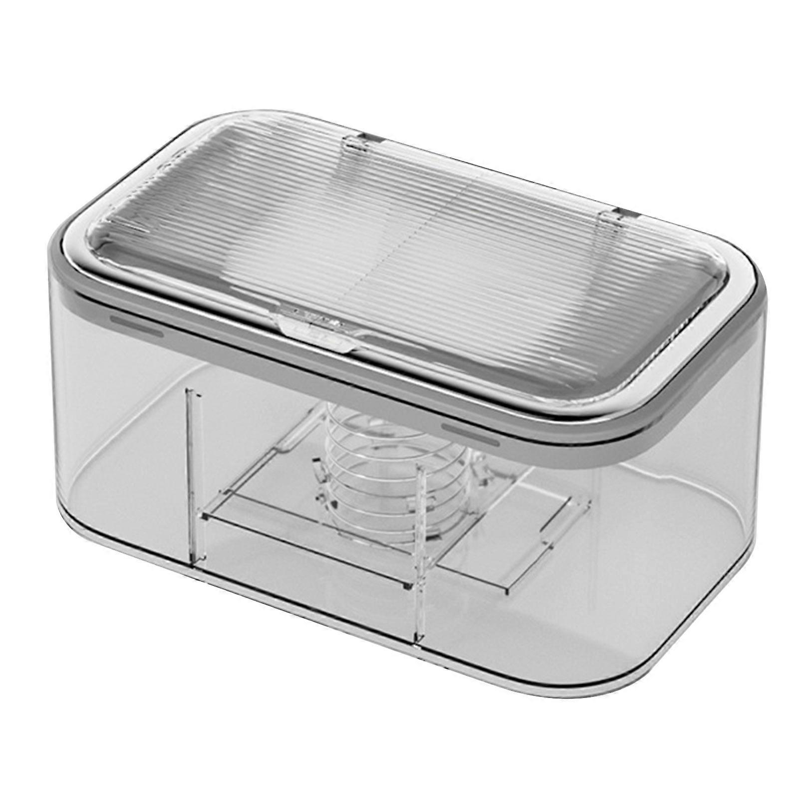 Tissue Dispenser Box Large, Wall Mount Wipes Holder Easy Open