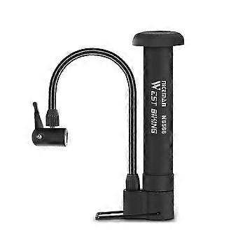 Pompe à vélo compacte Schrader 80 PSI