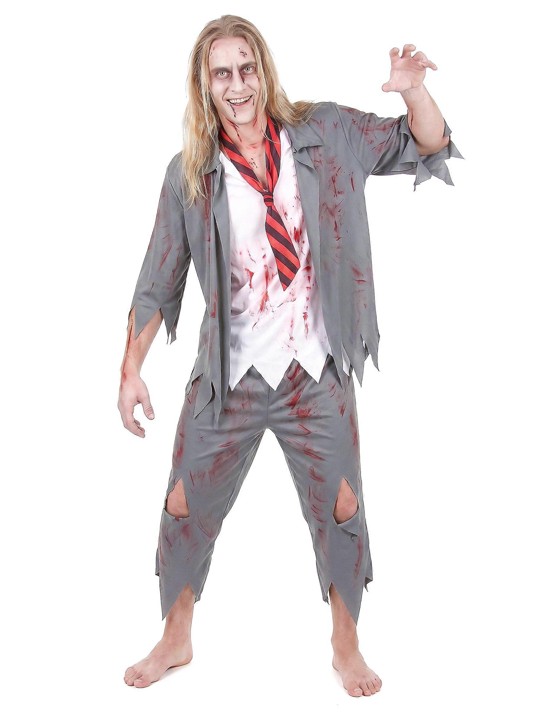 Zombie student costume for men