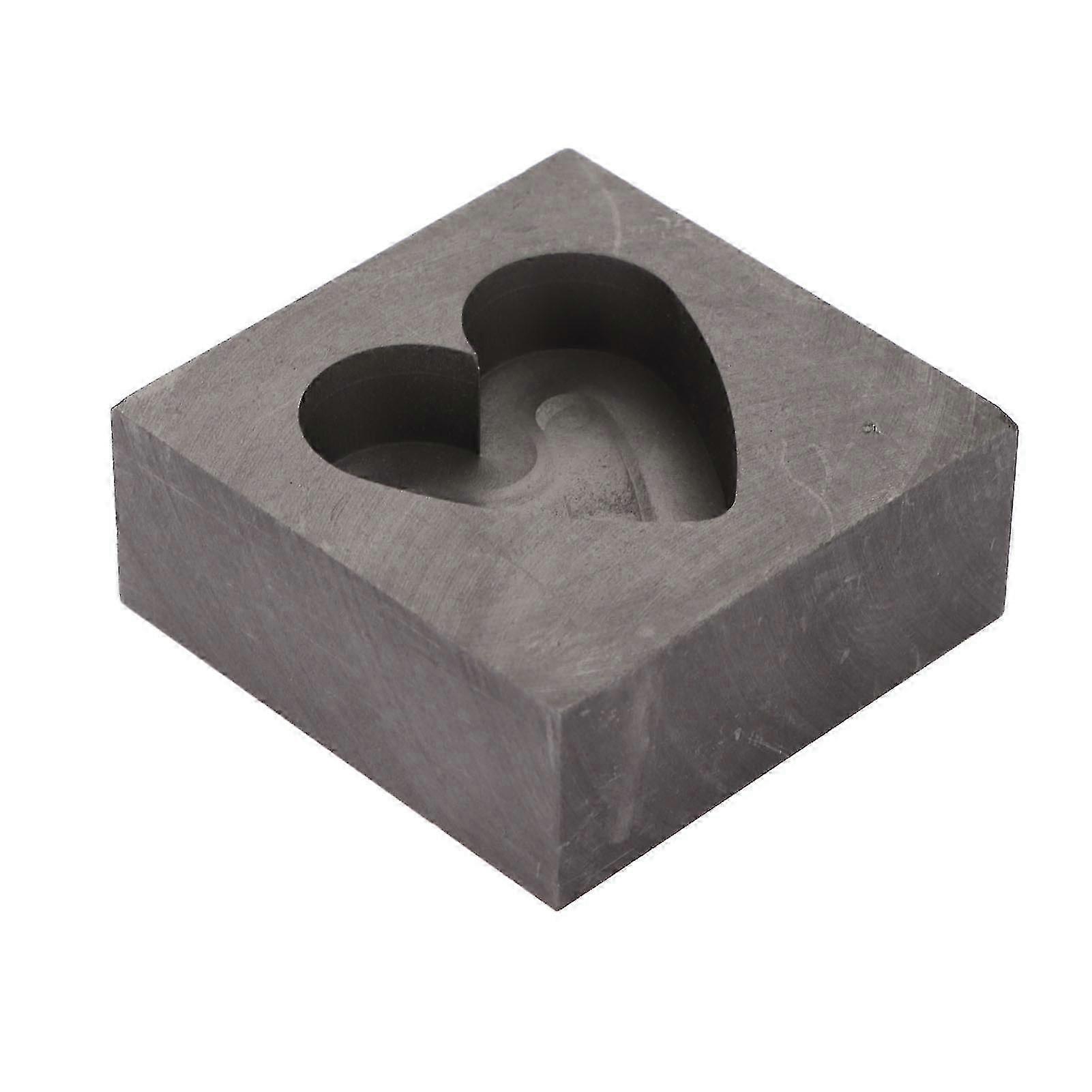 Heart-Shaped Graphite Ingot Mold
