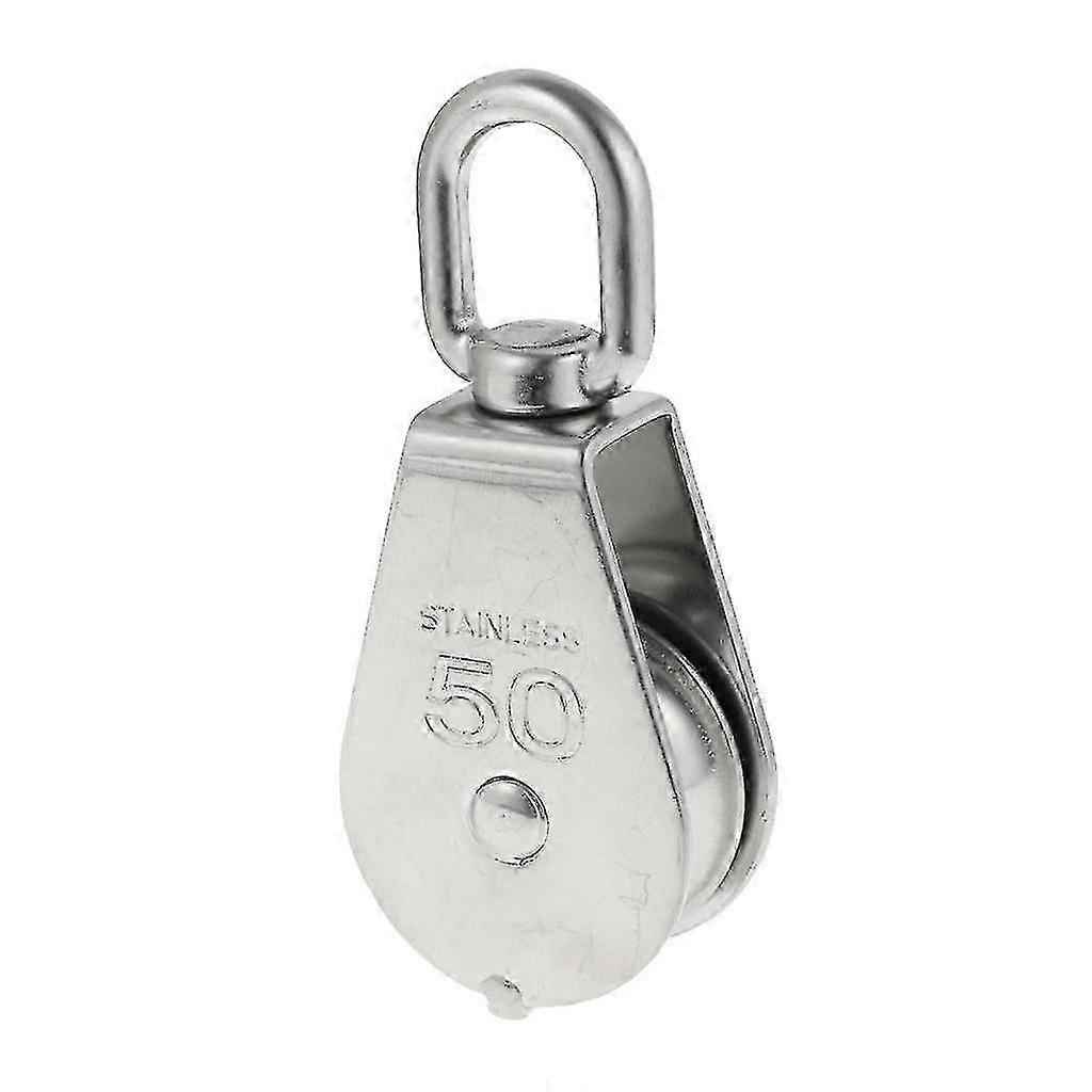Precision Stainless Swivel Eye Pulley Block