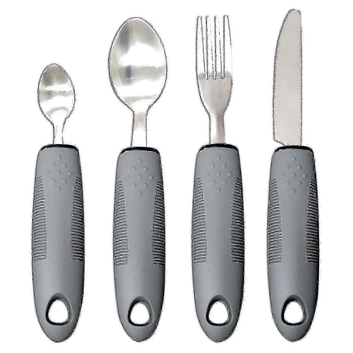 Adaptive Stainless Cutlery for Tremor Support