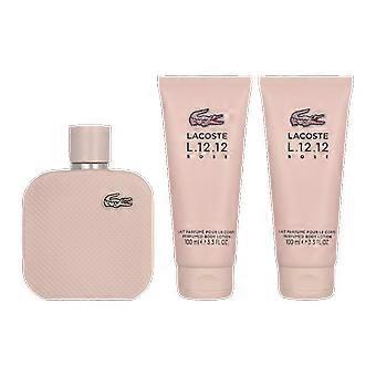 Damen Parfüm Set Lacoste L.12.12 POUR ELLE 3-teilig