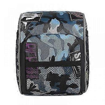 Camouflage Front Bike Basket & Handlebar Bag Organizer, Cool Kids and Adults Bicycle Decoration Accessory Fits Bike Tricycle