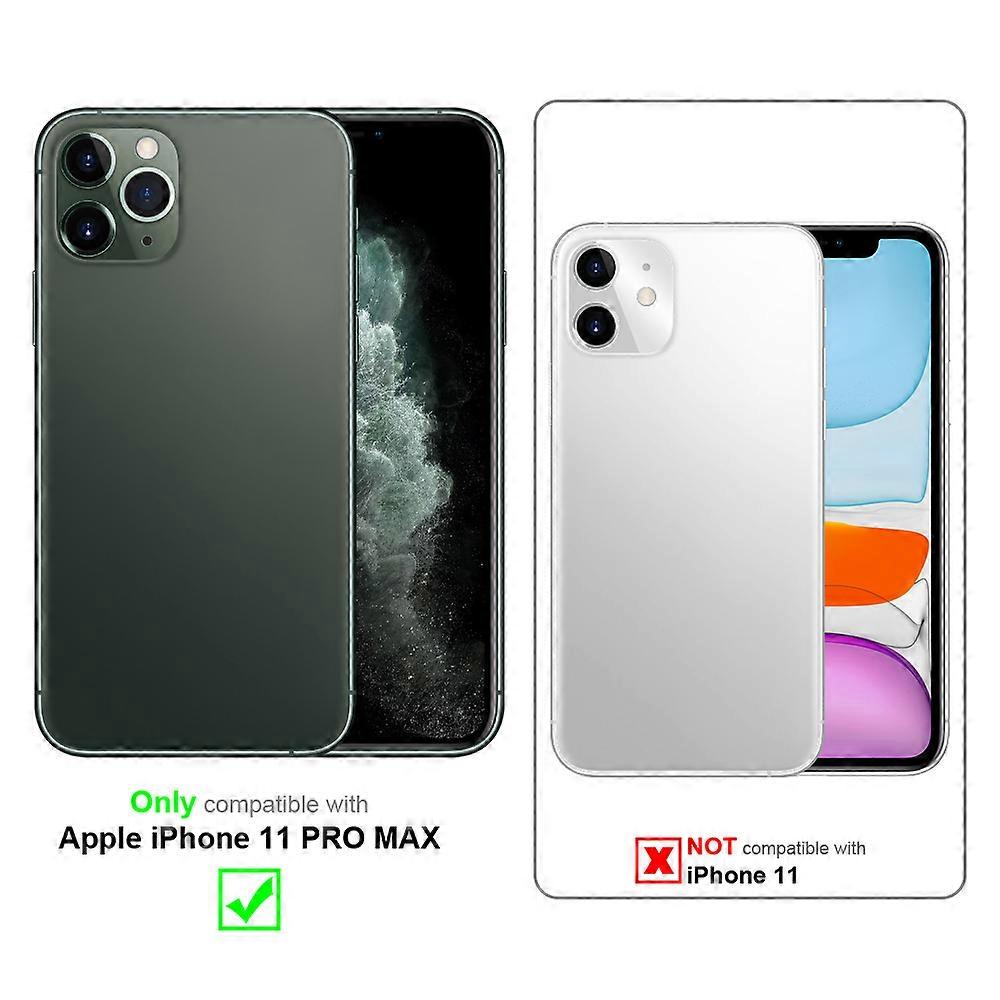 Case compatible with iPhone 11 Pro Max, TPU protective case - matte design