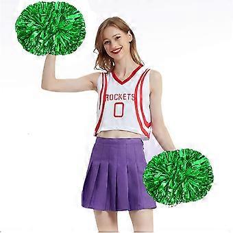 Shining Metallic Vibrant Sports Pom Poms Durable Umbrella-Shaped Baton
