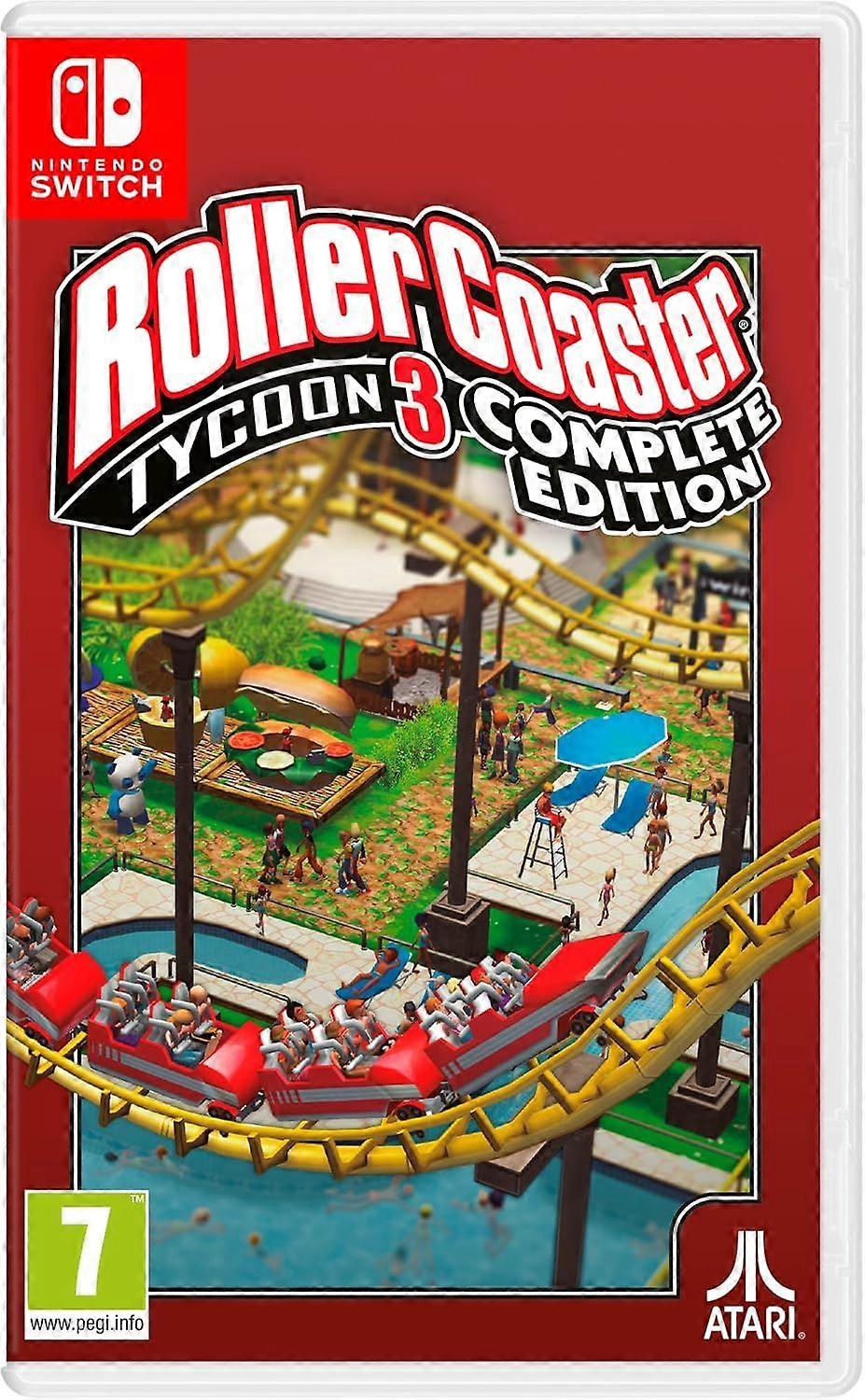 RollerCoaster Tycoon 3 Switch Game (Complete Edition)