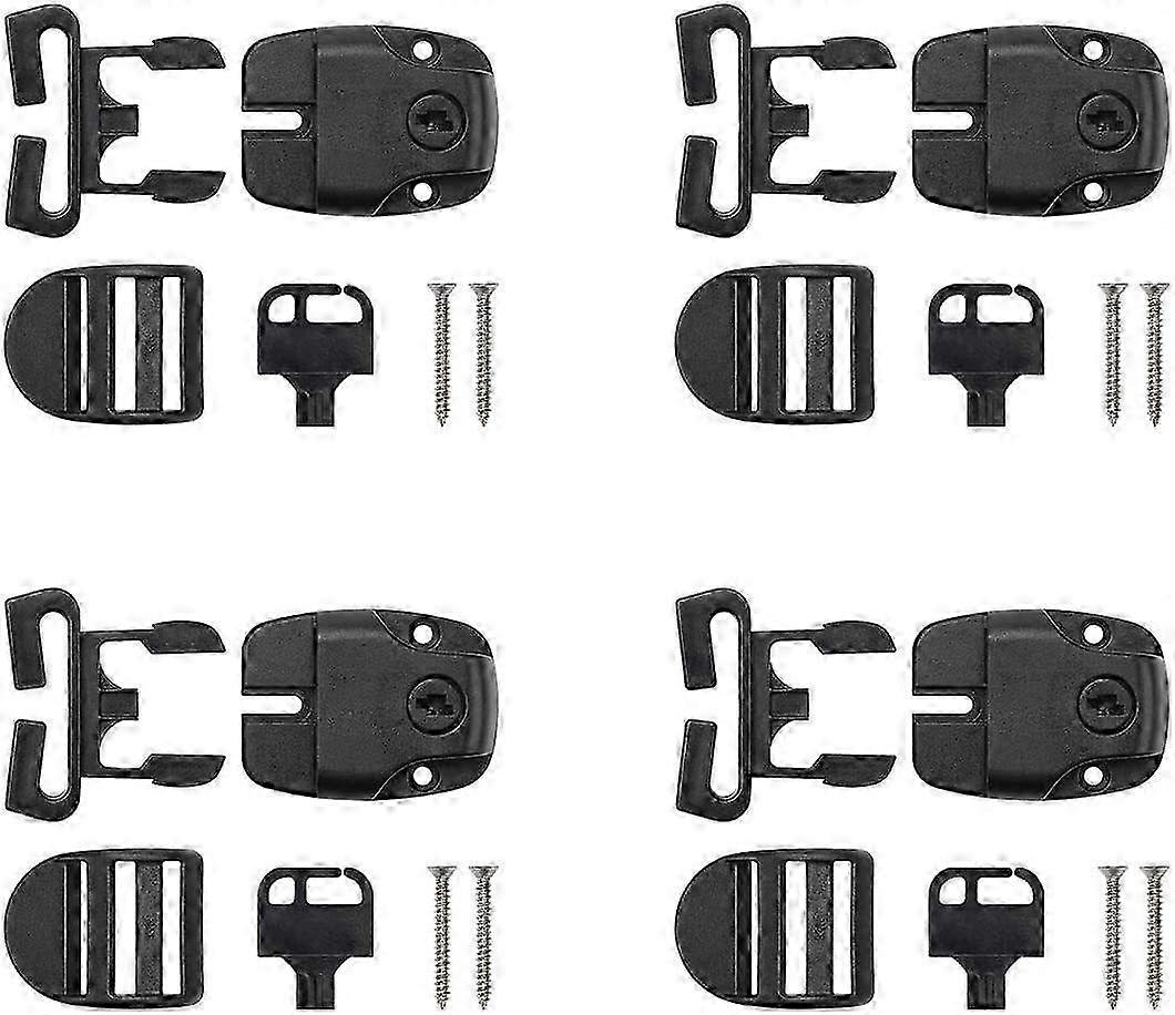 Key-Locked Spa Cover Clip Kit